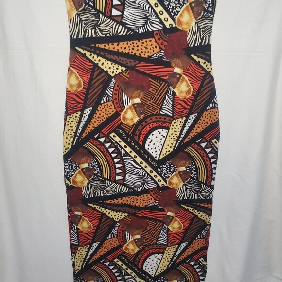 Pre-Loved Sleeveless Absolutely Love It Bodycon Dress Size Medium - Picture 7 of 14